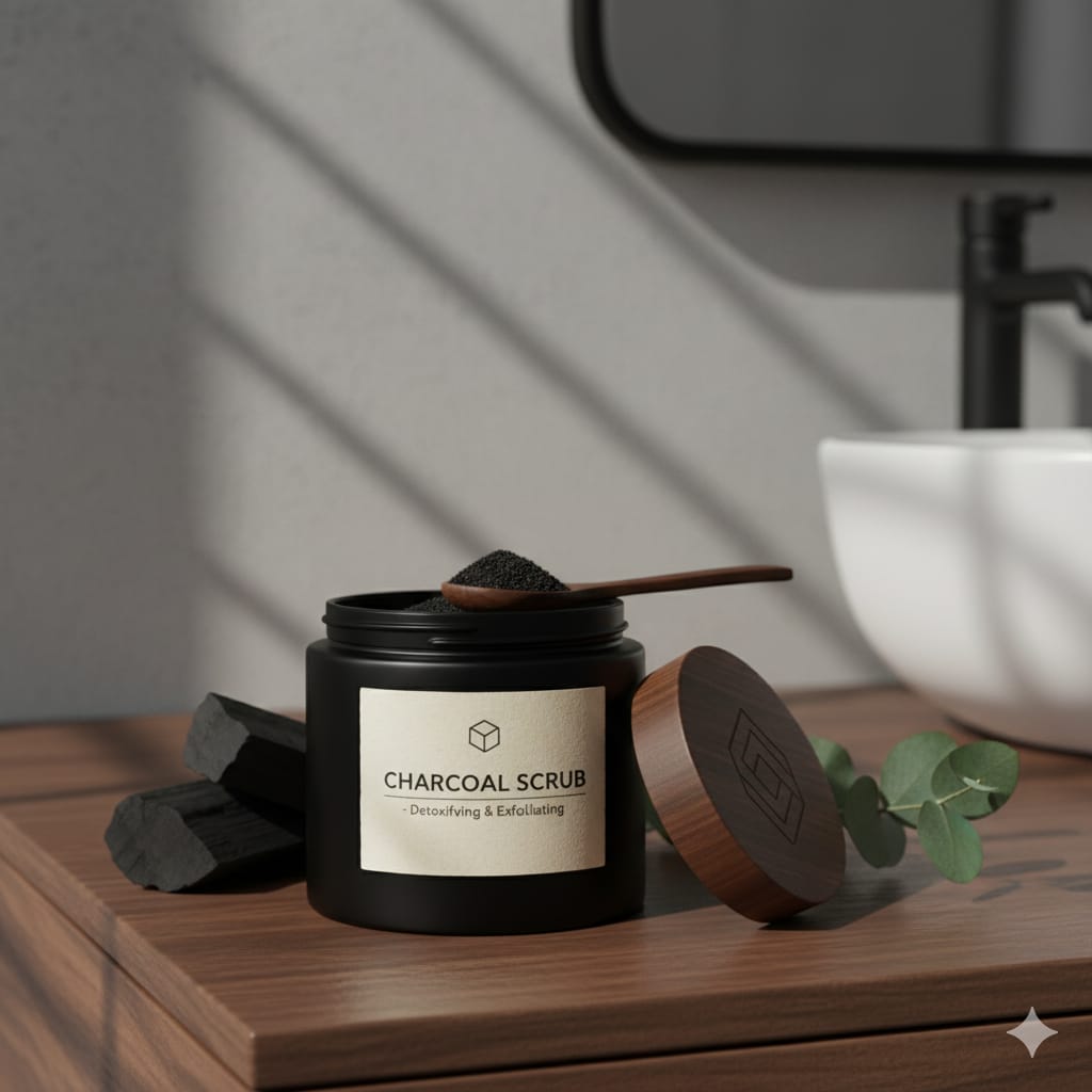 Charcoal Face Scrub